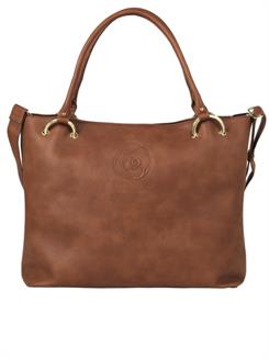 Rosemunde bag - Cacao brown/gold