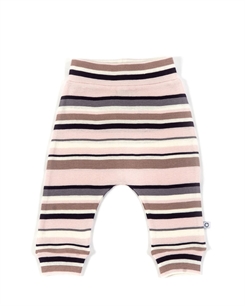 Smallstuff pants - Soft rose multistriped