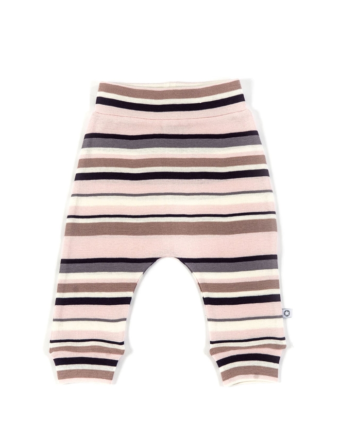 Smallstuff pants - Soft rose multistriped