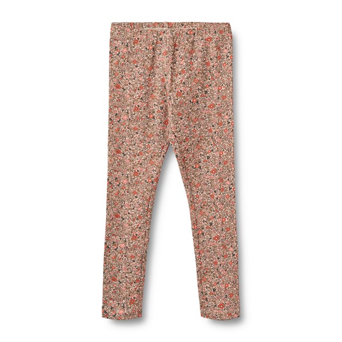 Wheat leggings Jules - Rose flower meadow