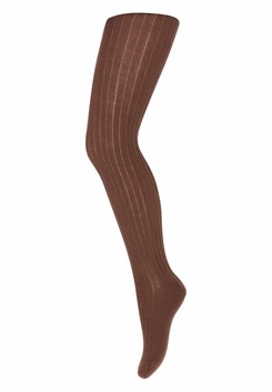 MP superwash uld - Rib tights - Root Beer