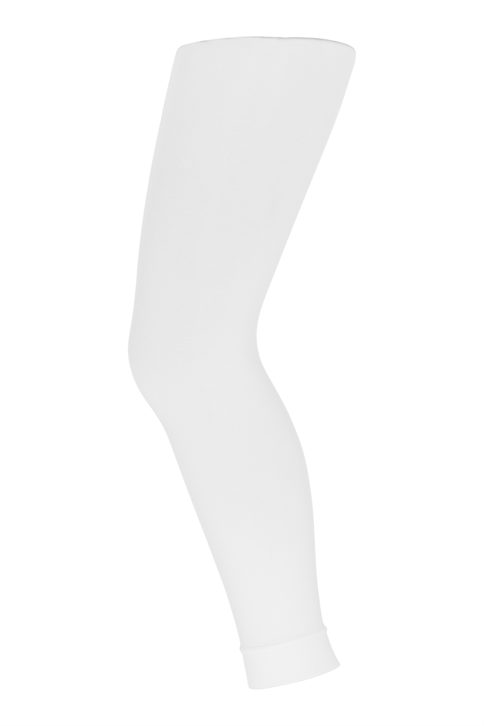 Melton microfiber Leggings - White