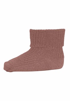 MP Ida Glitter socks - Copper brown