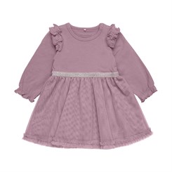 Minymo tulle dress LS - Grapeshake