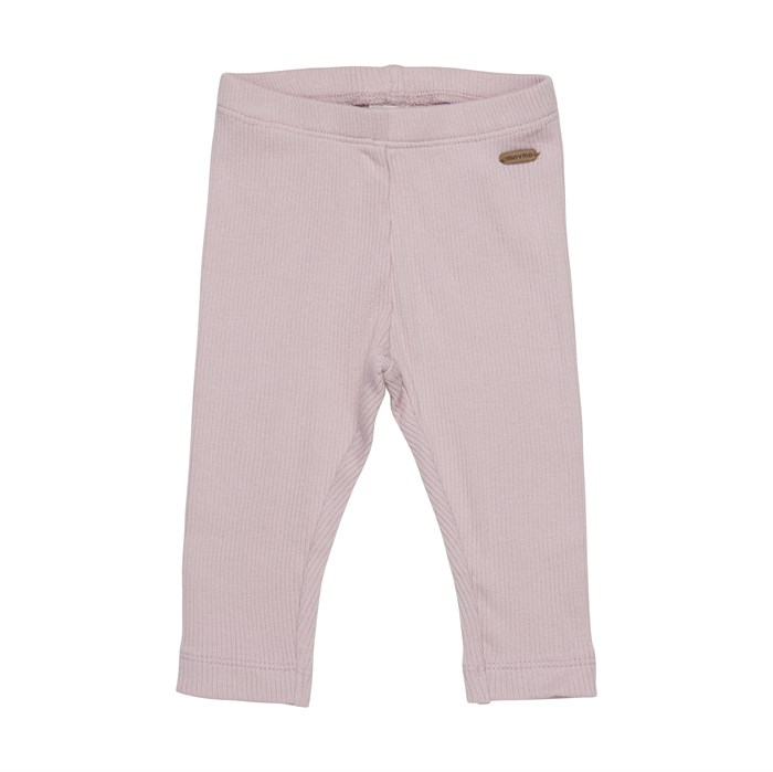 Minymo rib pants - Burnished Lilac