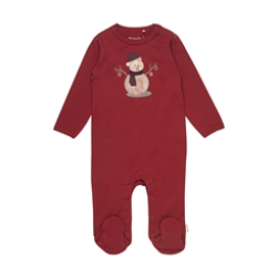 Minymo bodysuit LS - Rio Red