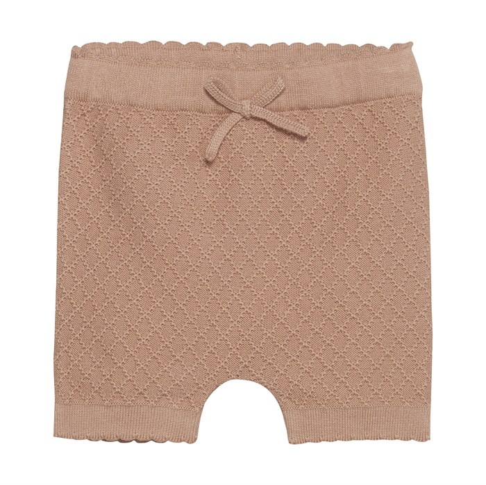 Minymo bloomers knit - Mahogany Rose