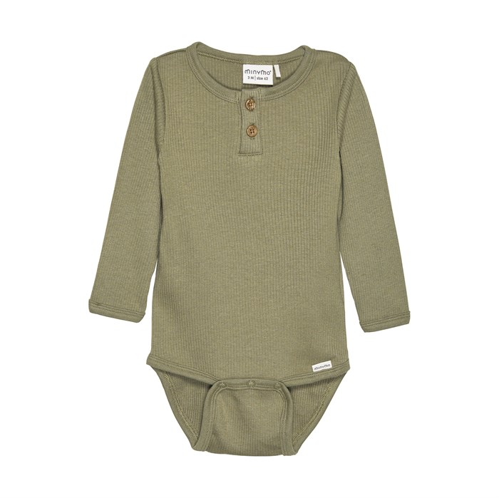 Minymo body LS rib - Aloe