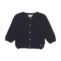 Minymo Cardigan LS knit - Dark navy