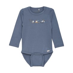 Minymo Body LS - China Blue