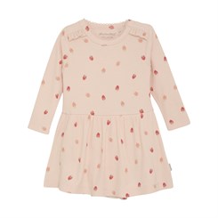 Minymo Kleid LS AOP Rib – Spanish Villa