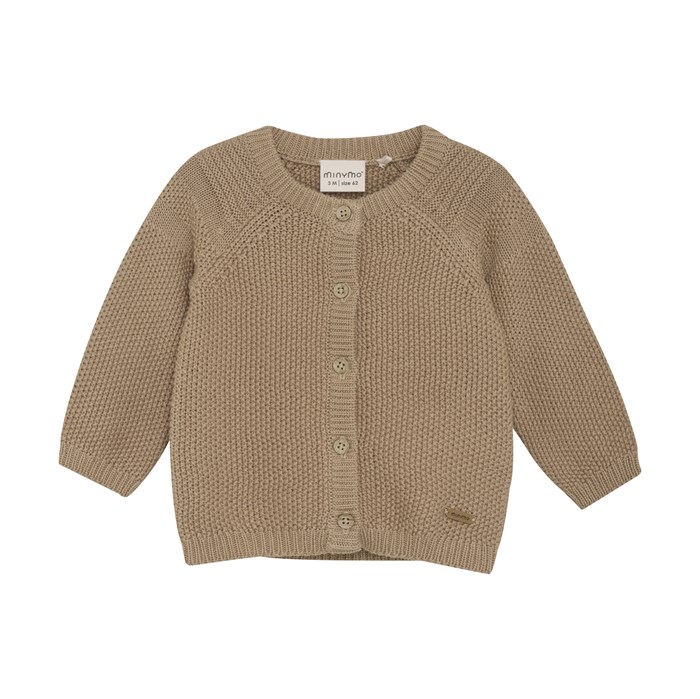 Minymo Cardigan LS knit - Amphora