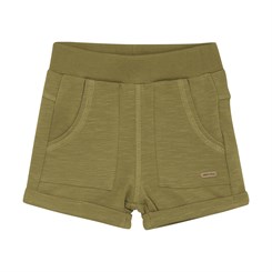 Minymo Sweatshorts – Olive Drab