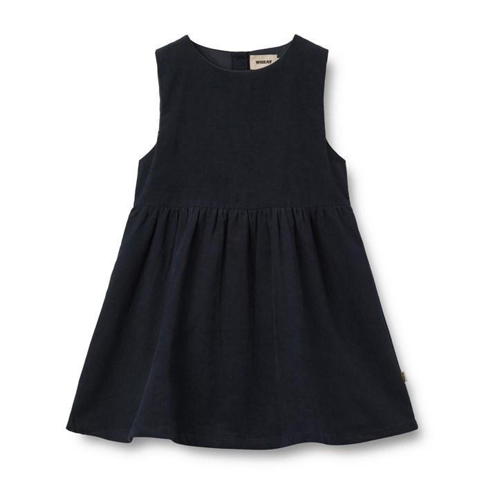 Wheat dress Corduroy Thelma - Navy