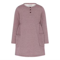 Minymo Sweatkleid LS - Grapeshake Glitzer