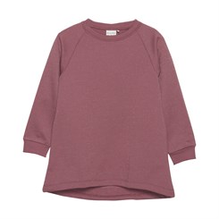 Minymo Tunic LS sweat - Roan Rouge