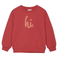 Minymo sweatshirt LS - Tomato Puree