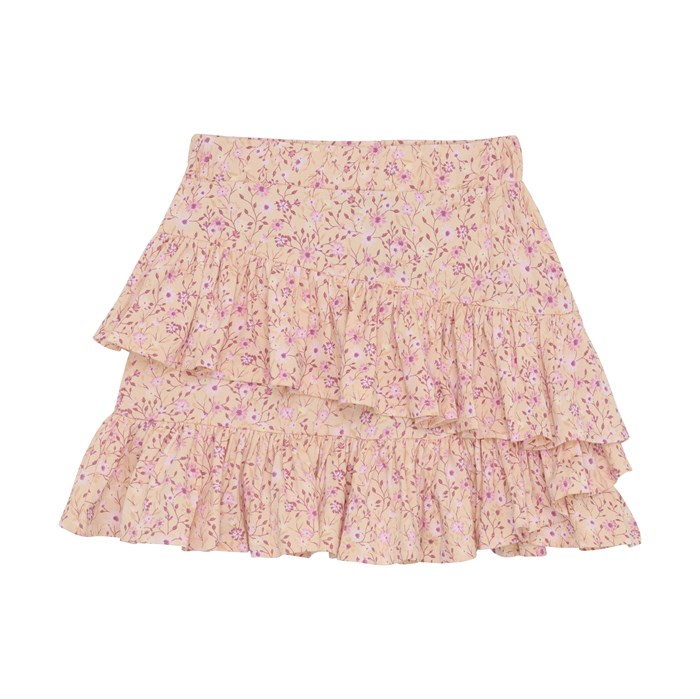 Minymo Skirt AOP - Peach Parfait