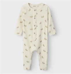 Lil' Atelier Lavo LS slim suit - Turtledove rabbit