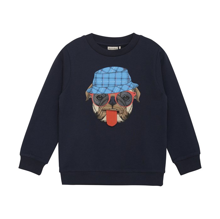 Minymo sweatshirt LS - Blue Nights