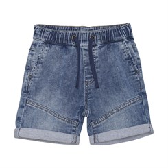 Minymo sweat denim shorts - Blue Nights