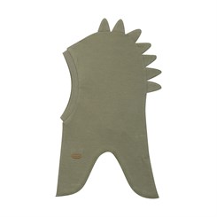 Minymo Balaclava rib - Deep Lichen Green