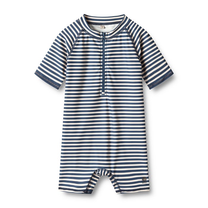 Wheat swimsuit Cas - Indigo stripe