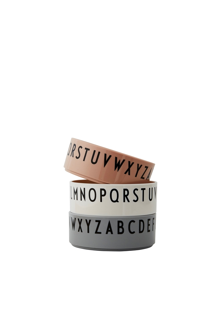 Design Letters bowl set (nude)