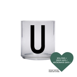 Design Letters Personal tritan drinking glass (U)