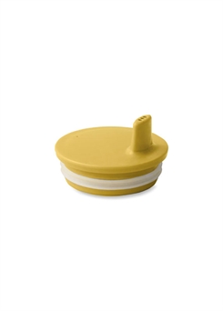 Design Letters Tritan glass drink Lid - Mustard