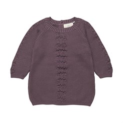 En Fant Dress LS knit - Flint