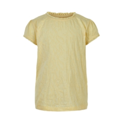 En Fant T-shirt SS Jacquard - French Vanilla