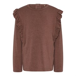 En Fant Blouse LS - Chestnut