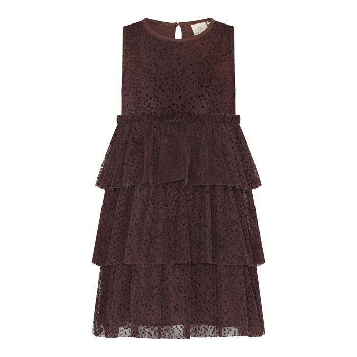 En Fant Dress Tulle - Chestnut