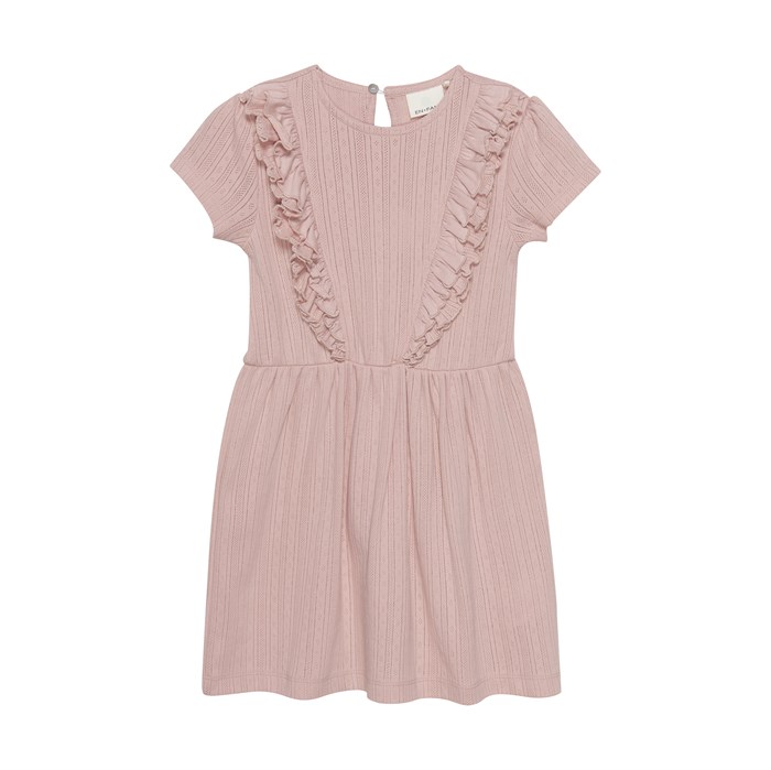 En Fant Dress SS Pointelle - Misty Rose