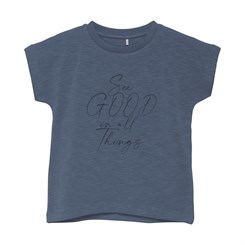 Ein Fant T-Shirt SS – China Blue