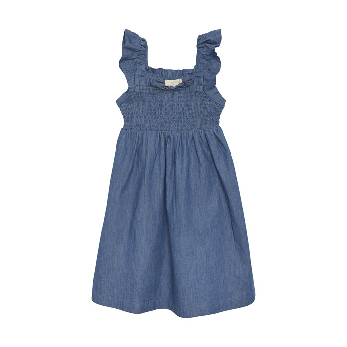 En Fant Dress Chambray - Blue Denim