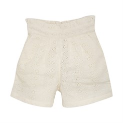 En Fant Shorts Broderie Anglaise - Eggnog