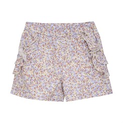 En Fant Shorts woven AOP - Eggnog