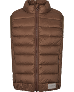 MarMar Orlando "Light Puffer"  vest - Coco Bean