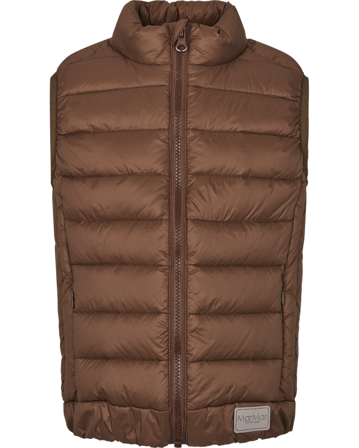 MarMar Orlando "Light Puffer"  vest - Coco Bean