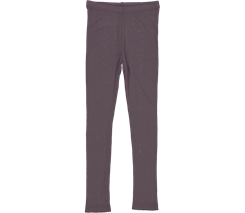 MarMar leggings (Wool Pointelle) - Plum