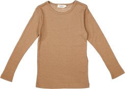 MarMar Tee LS, Tamra (Wool Rib) - Hazel