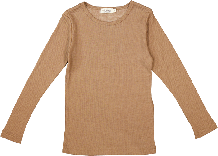 MarMar Tee LS, Tamra (Wool Rib) - Hazel