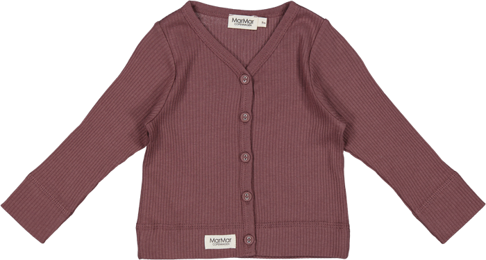 MarMar Modal Cardigan LS - Mahogany