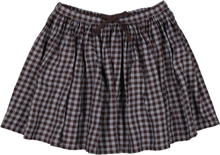 MarMar Sille skirt - Espresso Check