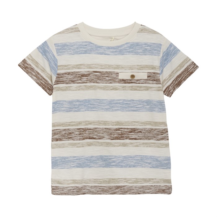 En Fant t-shirt SS stripe - Eggnog