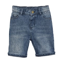 En Fant denim shorts - Blue Denim