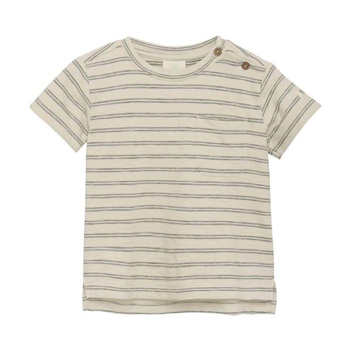 En Fant t-shirt SS stripe - Eggnog