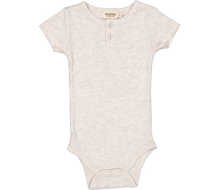 MarMar Body SS - Modal melange - Beige melange